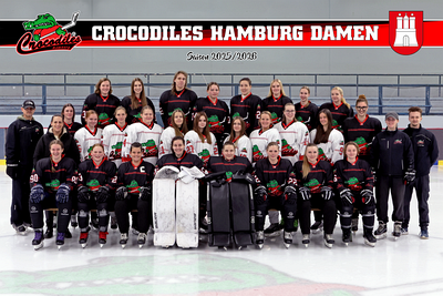 Crocodiles Hamburg Damen Team 2025/2026 - Foto: HB-Fotografie, H. Beck Crocodiles Hamburg Damen Team - 2025/2026 - Foto: HB-Fotografie, H. Beck