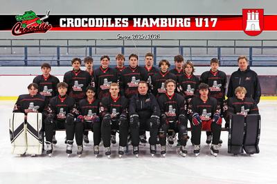 Crocodiles Hamburg U17 Team - 2025/2026 - Foto: HB-Fotografie, H. Beck