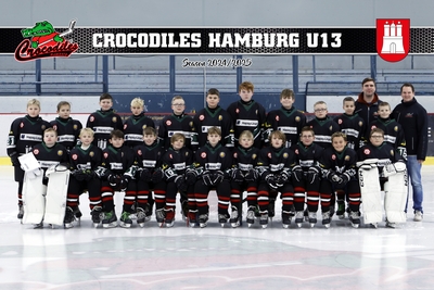 Crocodiles Hamburg U13 Team - 2024/2025 - Foto: HB-Fotografie, H. Beck