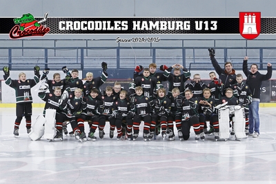 Crocodiles Hamburg U13 Team - 2024/2025 - Foto: HB-Fotografie, H. Beck