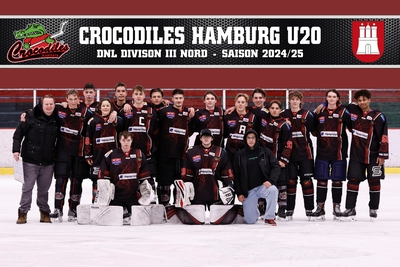 Crocodiles Hamburg U15 Team - 2024/2025 - Foto: HB-Fotografie, H. Beck